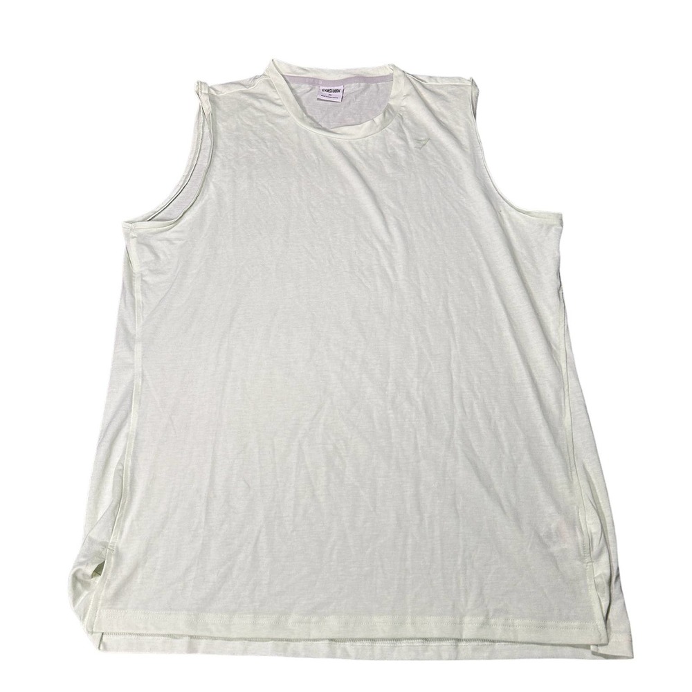 GYMSHARK A1ABC MENS SLEEVELESS WORKOUT TANK TOP LIME GREEN SIZE XL